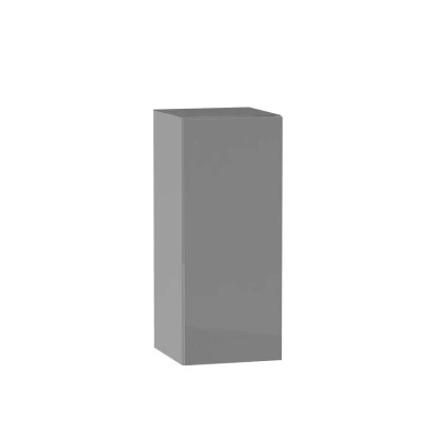Küchenoberschrank ADAMA - Breite 30 cm, Hochglanzgrau/Grau