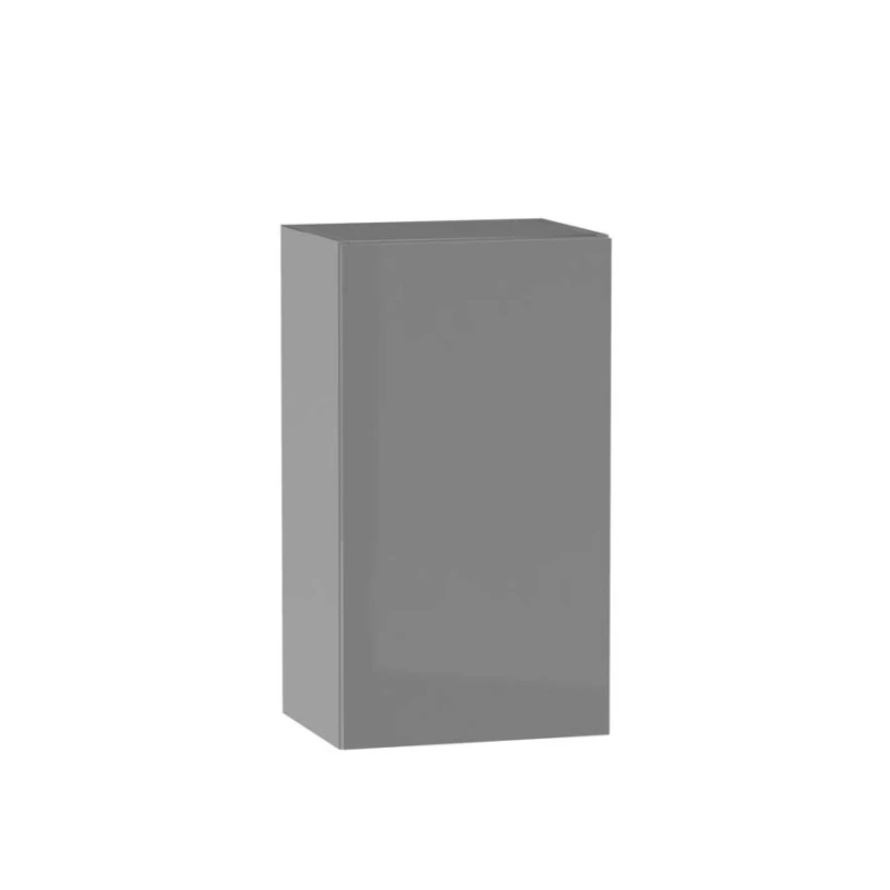 Küchenoberschrank ADAMA - Breite 40 cm, Hochglanzgrau/Grau