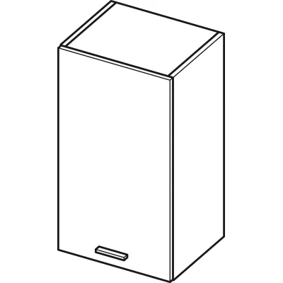 Küchenoberschrank ADAMA - Breite 40 cm, Artisan-Buche/Weiß