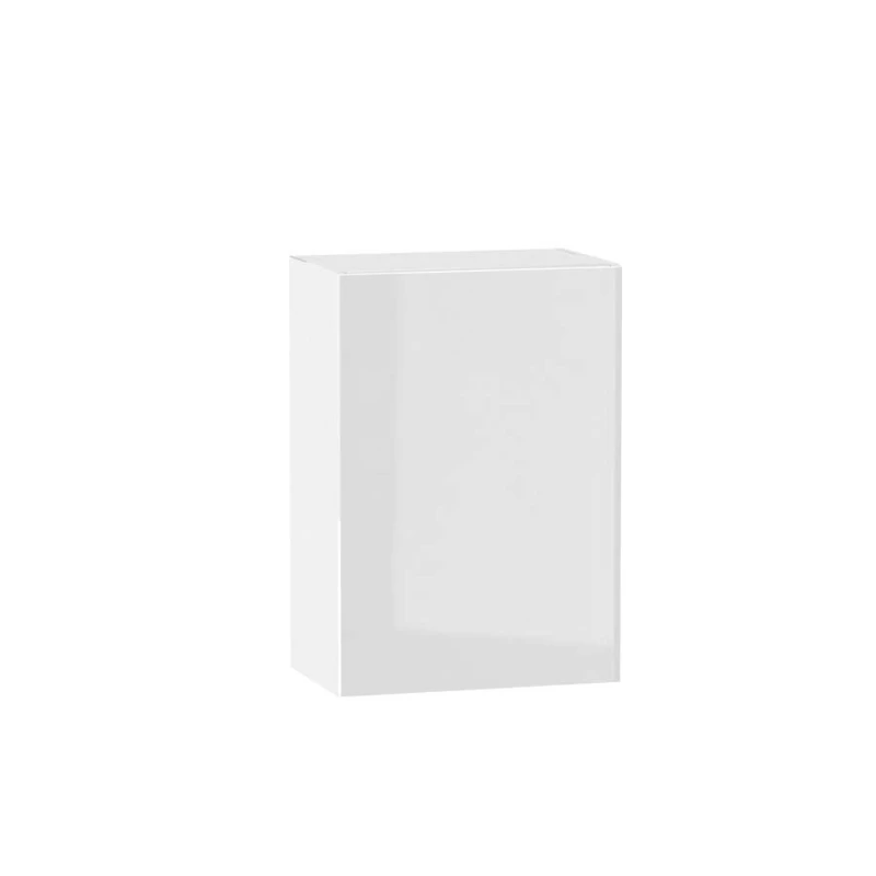 Küchenoberschrank ADAMA - Breite 50 cm, Hochglanzweiß / Weiß