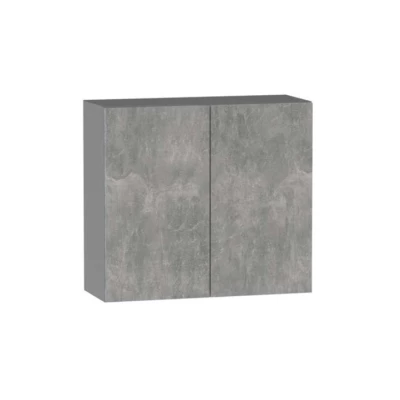 Küchenoberschrank ADAMA – Breite 80 cm, Beton Atelier hell/grau