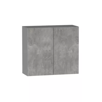 Küchenoberschrank ADAMA – Breite 80 cm, Beton Atelier hell/grau