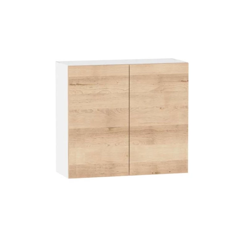 Küchenoberschrank ADAMA - Breite 80 cm, Artisan-Buche/Weiß