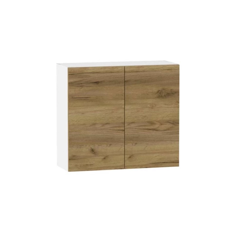 Küchenoberschrank ADAMA – Breite 80 cm, Craft Eiche Gold/Weiß