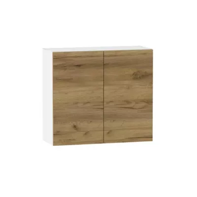 Küchenoberschrank ADAMA – Breite 80 cm, Craft Eiche Gold/Weiß