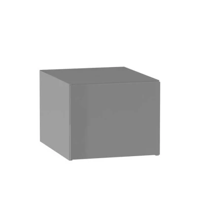 ADAMA Küchenwandschrank - Breite 45 cm, Hochglanzgrau/Grau
