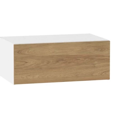 ADAMA Küchen-Hängeschrank - Breite 90 cm, Hickory natur/weiß