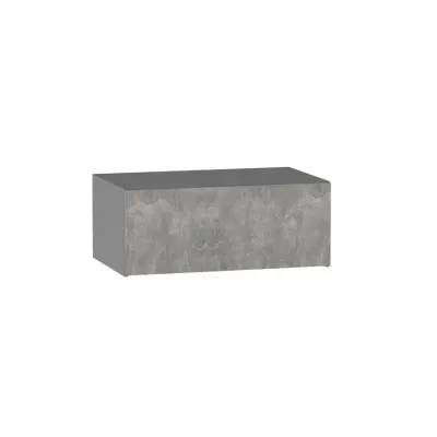 ADAMA Küchen-Hängeschrank - Breite 90 cm, Beton hell Atelier/Grau