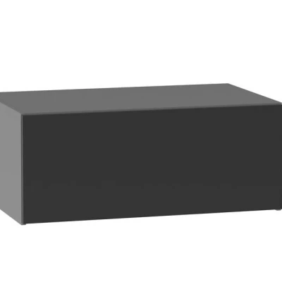 ADAMA Küchenwandschrank - Breite 90 cm, schwarz/grau