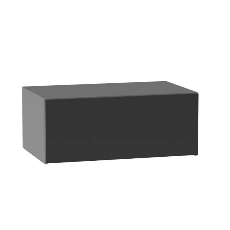 ADAMA Küchenwandschrank - Breite 90 cm, schwarz/grau