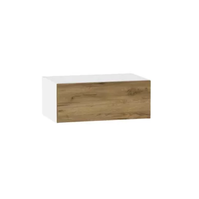 ADAMA Küchen-Hängeschrank - Breite 90 cm, Craft Eiche Gold/Weiß