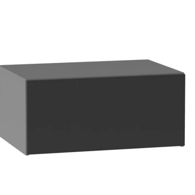 ADAMA Küchenwandschrank - Breite 80 cm, schwarz/grau