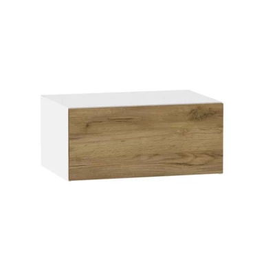 ADAMA Küchen-Hängeschrank - Breite 80 cm, Craft Eiche Gold/Weiß