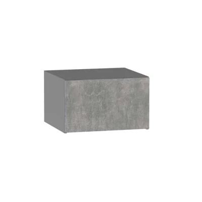 ADAMA Küchen-Hängeschrank - Breite 60 cm, Beton hell Atelier/Grau