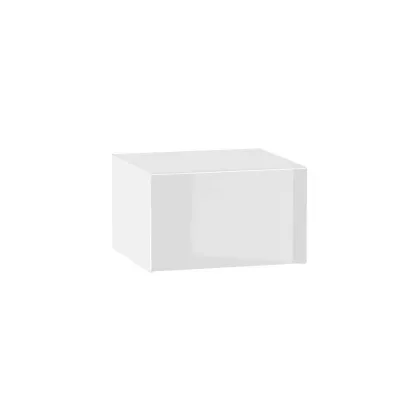 ADAMA Küchenwandschrank - Breite 60 cm, Weiß Hochglanz/Weiß