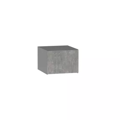 ADAMA Küchen-Hängeschrank - Breite 50 cm, Beton hell Atelier/Grau