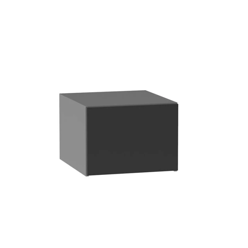 ADAMA Küchenwandschrank - Breite 50 cm, schwarz/grau