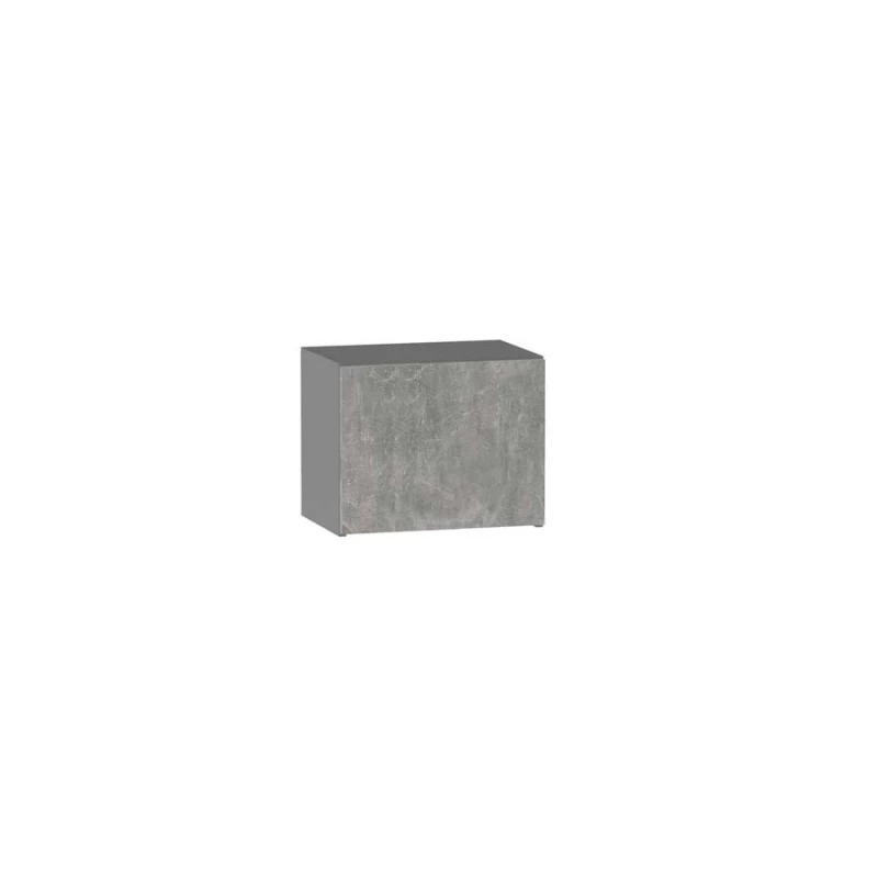 ADAMA Küchen-Hängeschrank - Breite 45 cm, Atelierbeton hell/grau