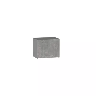 ADAMA Küchen-Hängeschrank - Breite 45 cm, Atelierbeton hell/grau