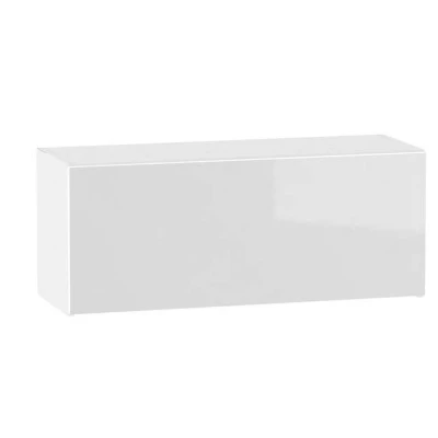 ADAMA Küchen-Hängeschrank - Breite 90 cm, Weiß Hochglanz / Weiß