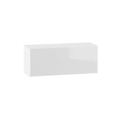 ADAMA Küchen-Hängeschrank - Breite 90 cm, Weiß Hochglanz / Weiß