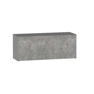 ADAMA Küchen-Hängeschrank - Breite 90 cm, Atelierbeton hell/grau