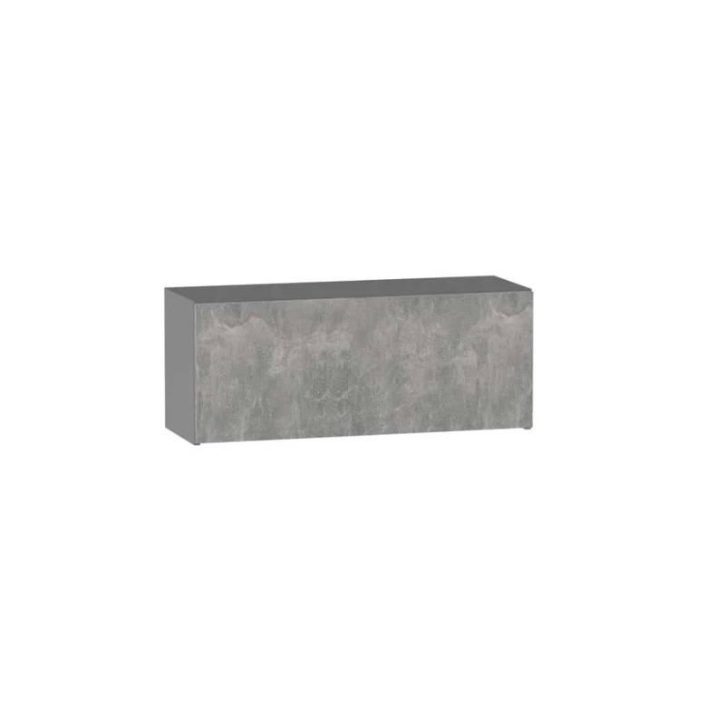 ADAMA Küchen-Hängeschrank - Breite 90 cm, Atelierbeton hell/grau