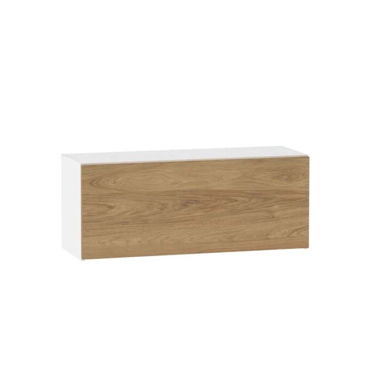 ADAMA hängender Küchenschrank - Breite 90 cm, Hickory natur/weiß