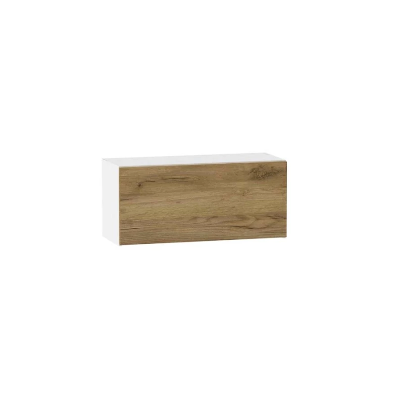ADAMA hängender Küchenschrank - Breite 80 cm, Craft Eiche Gold/Weiß
