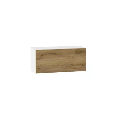 ADAMA hängender Küchenschrank - Breite 80 cm, Craft Eiche Gold/Weiß