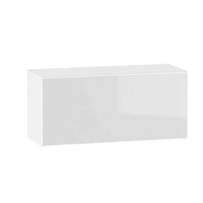 ADAMA Küchen-Hängeschrank - Breite 80 cm, Weiß glänzend / Weiß