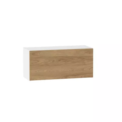 ADAMA hängender Küchenschrank - Breite 80 cm, Hickory natur/weiß