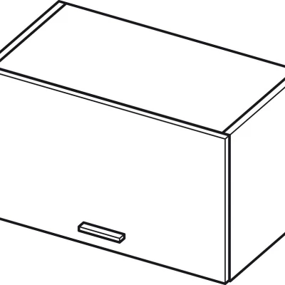 ADAMA hängender Küchenschrank - Breite 60 cm, schwarz/grau