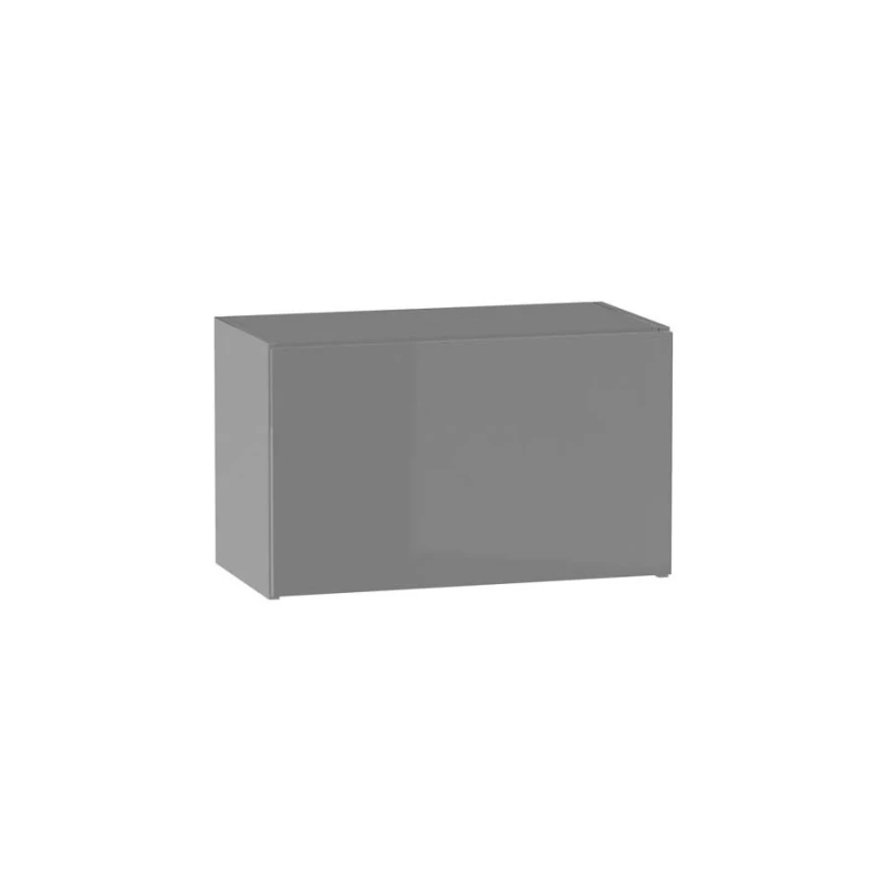 ADAMA Küchen-Wandschrank - Breite 60 cm, Hochglanzgrau/Grau