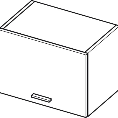 ADAMA hängender Küchenschrank - Breite 50 cm, Craft Eiche Gold/Weiß