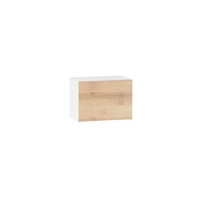 ADAMA hängender Küchenschrank - Breite 50 cm, Artisan-Buche/Weiß