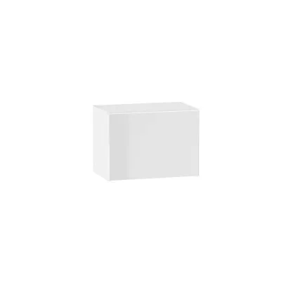 ADAMA Küchen-Hängeschrank - Breite 50 cm, Weiß glänzend / Weiß