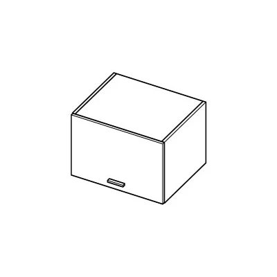 ADAMA hängender Küchenschrank - Breite 40 cm, Artisan-Buche/Weiß
