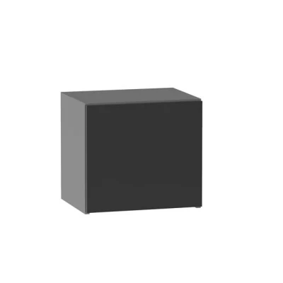 ADAMA Küchen-Wandschrank - Breite 40 cm, schwarz/grau