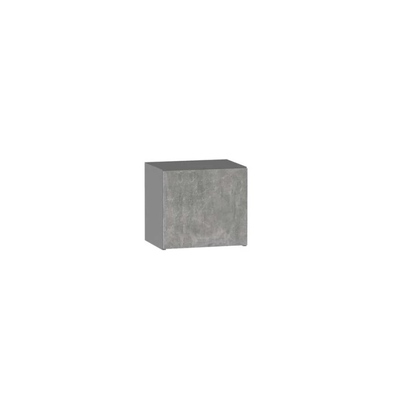 ADAMA hängender Küchenschrank - Breite 40 cm, Atelierbeton hell/grau
