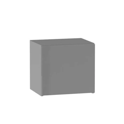 ADAMA Küchen-Wandschrank - Breite 40 cm, Hochglanzgrau/Grau