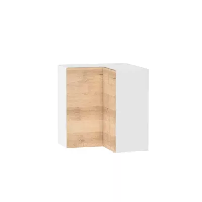 Kücheneckschrank ADAMA - Breite 65 cm, Artisan-Buche/Weiß