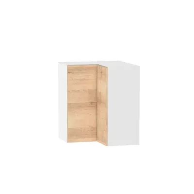 Kücheneckschrank ADAMA - Breite 60 cm, Artisan-Buche/Weiß
