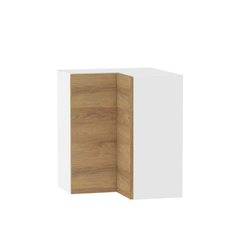 Kücheneckschrank ADAMA - Breite 60 cm, Hickory natur/weiß