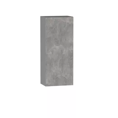ADAMA Küchenschrank mit Regal - Breite 45 cm, Atelierbeton hell/grau