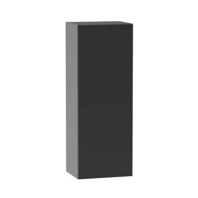 ADAMA Küchenschrank mit Regal - Breite 40 cm, schwarz/grau