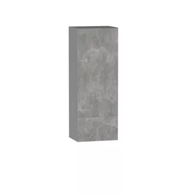 ADAMA Küchenschrank mit Regal - Breite 40 cm, Atelierbeton hell/grau