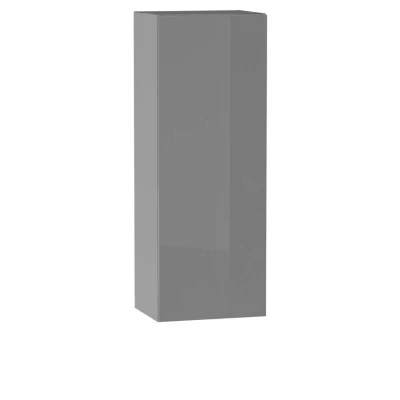 ADAMA Regal Küchenschrank - Breite 40 cm, Hochglanzgrau/Grau