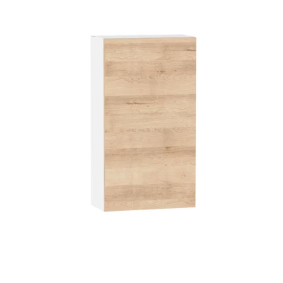 ADAMA Küchenschrank mit Regal - Breite 60 cm, Artisan-Buche/Weiß