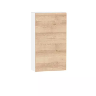 ADAMA Küchenschrank mit Regal - Breite 60 cm, Artisan-Buche/Weiß